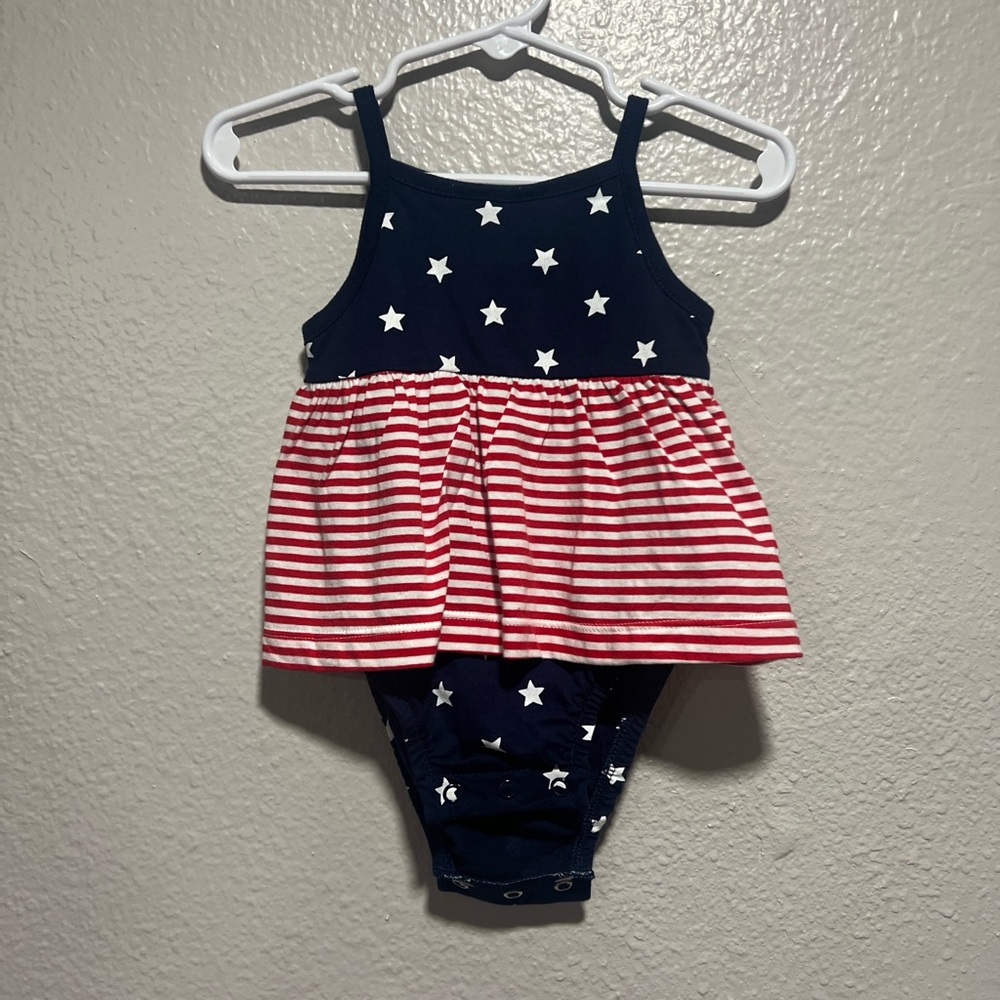 Carter's Navy Baby Outfit with Stars